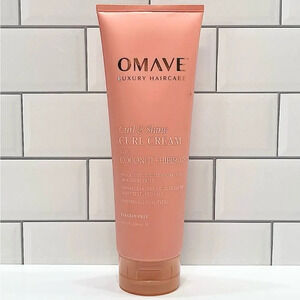 Omave Curl & Shine Curl Cream with Coconut and Hibiscus 8oz